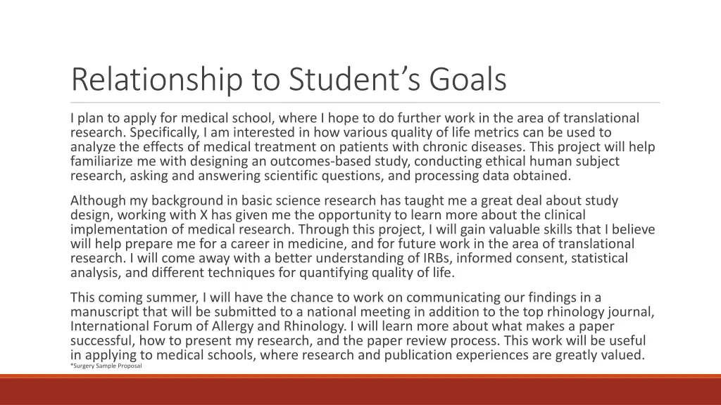 relationship to student s goals 4