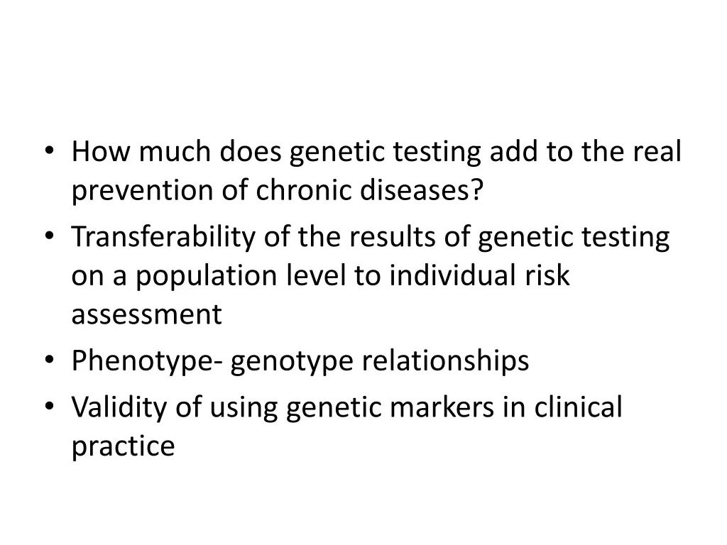 how much does genetic testing add to the real
