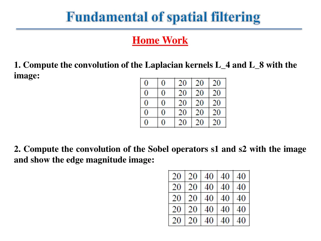 home work