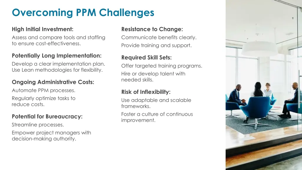 overcoming ppm challenges