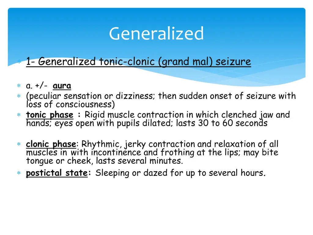 generalized