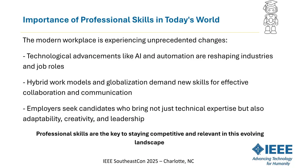 importance of professional skills in today s world