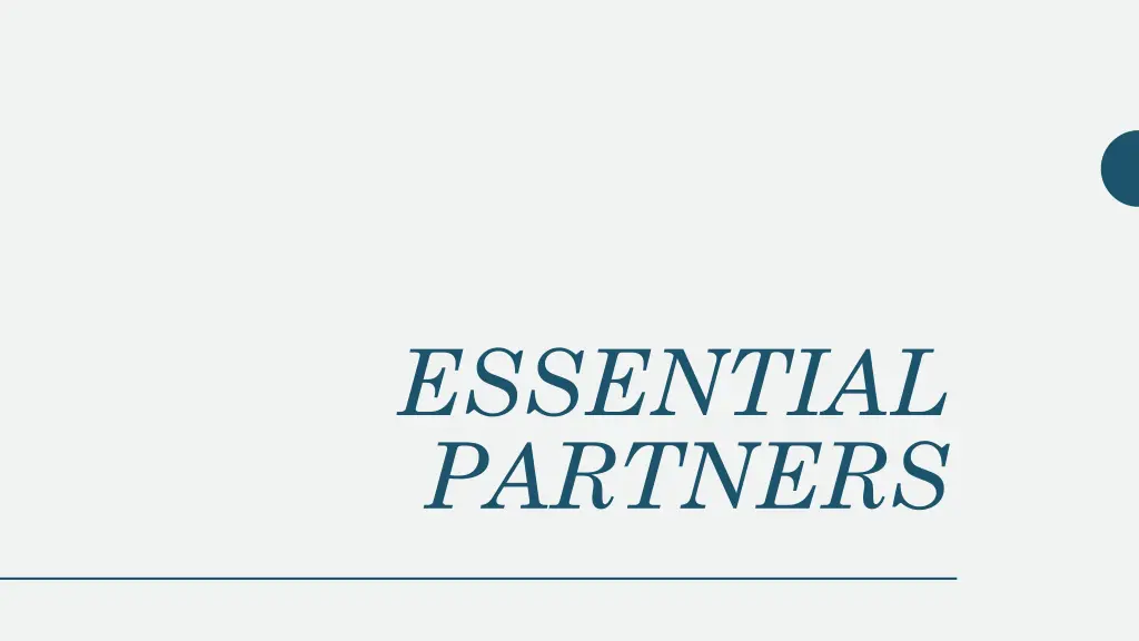 essential partners