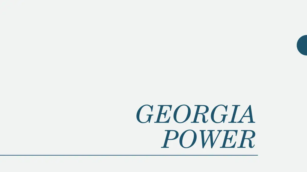 georgia power