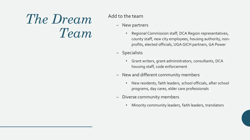 the dream team