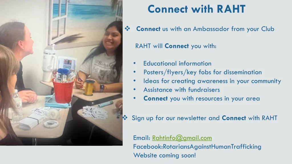 connect with raht