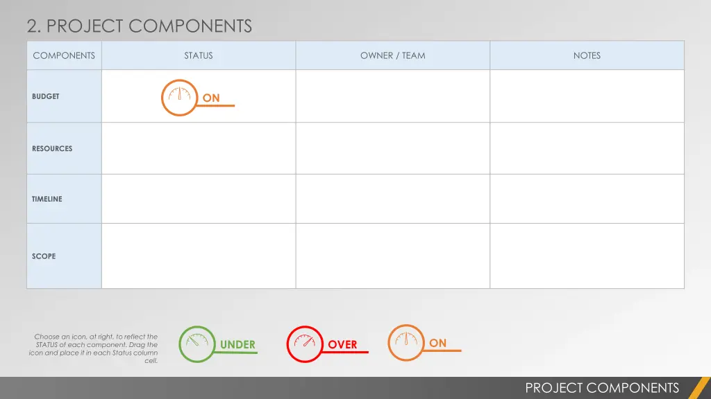 2 project components