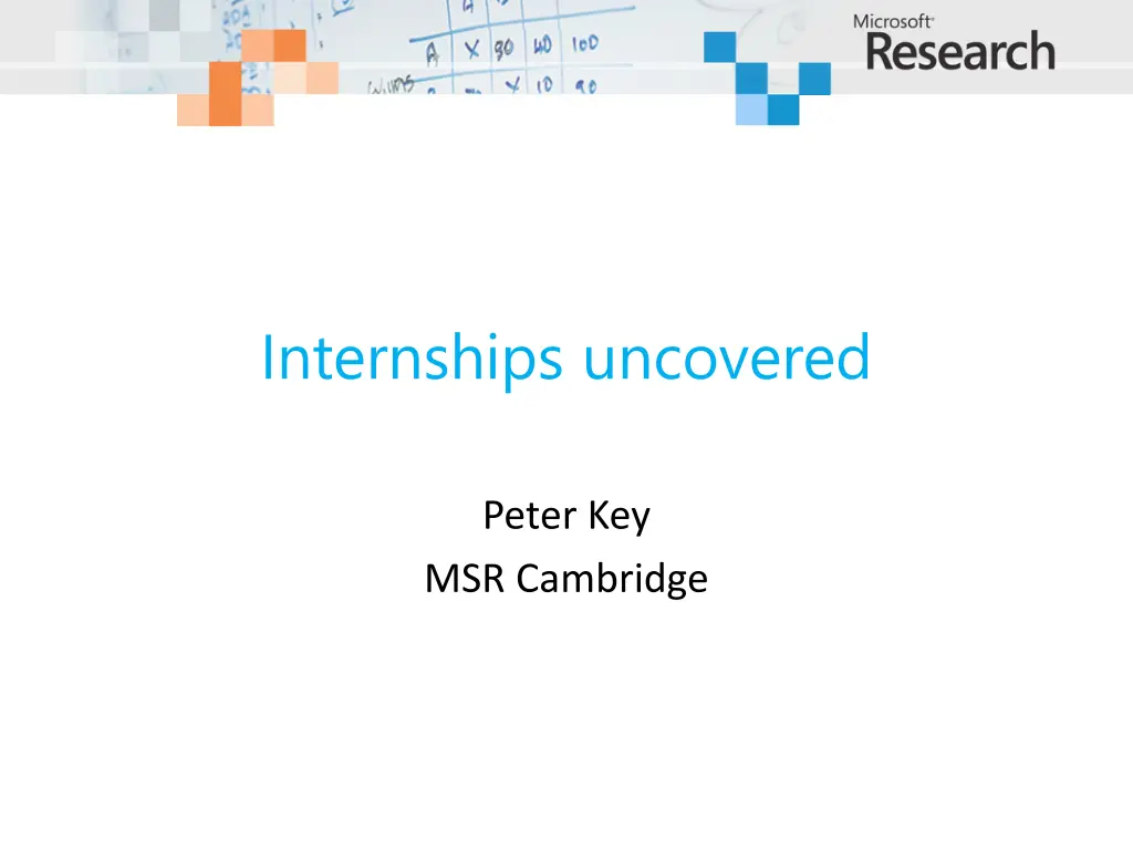 internships uncovered