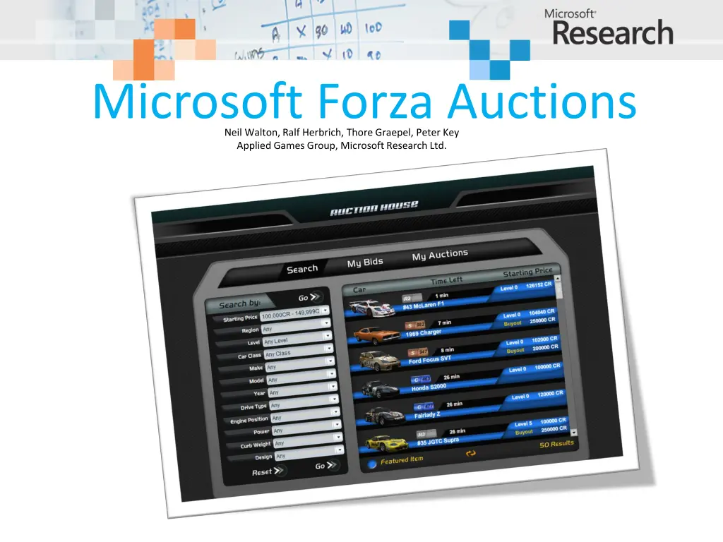 microsoft forza auctions neil walton ralf