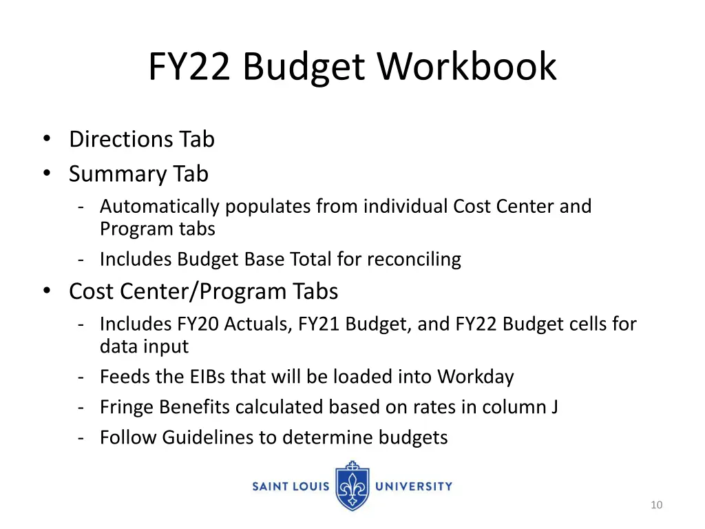 fy22 budget workbook