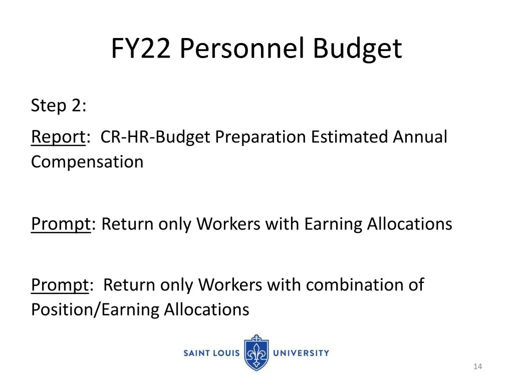 fy22 personnel budget 2