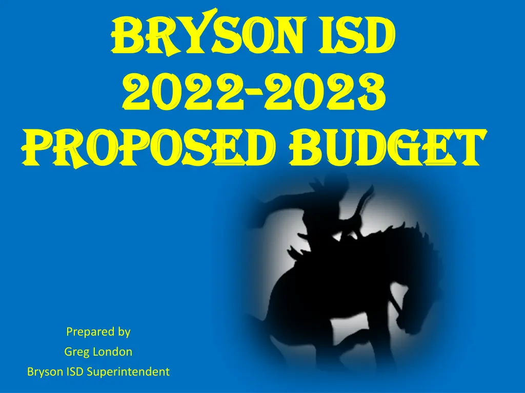 bryson isd bryson isd 2022 2022 2023 proposed