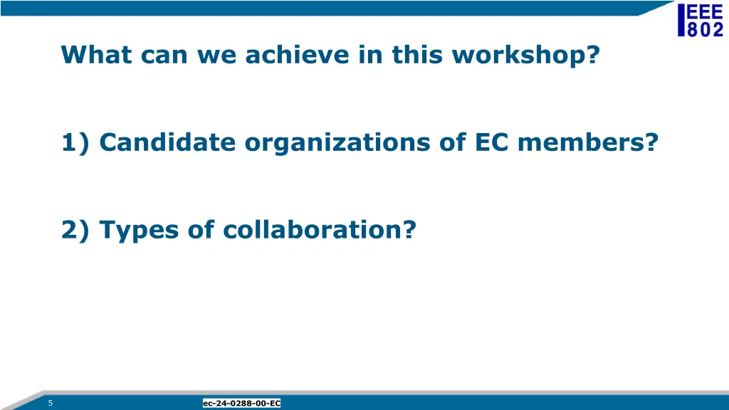 what can we achieve in this workshop