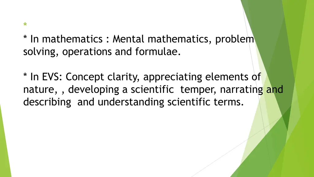 in mathematics mental mathematics problem solving