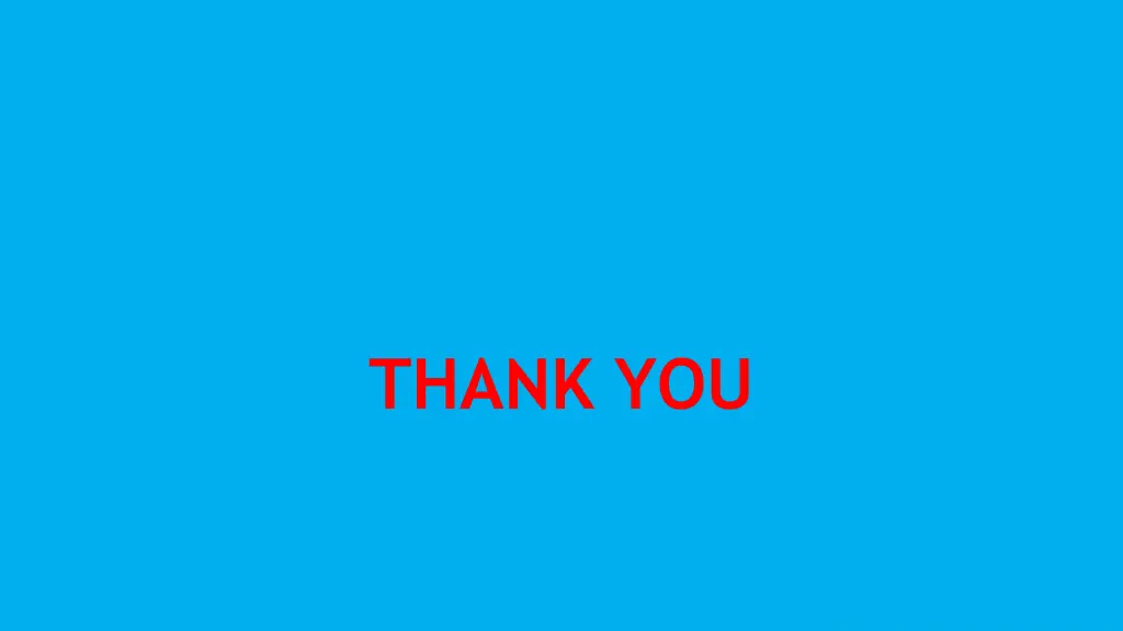 thank you