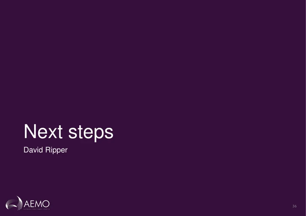 next steps david ripper