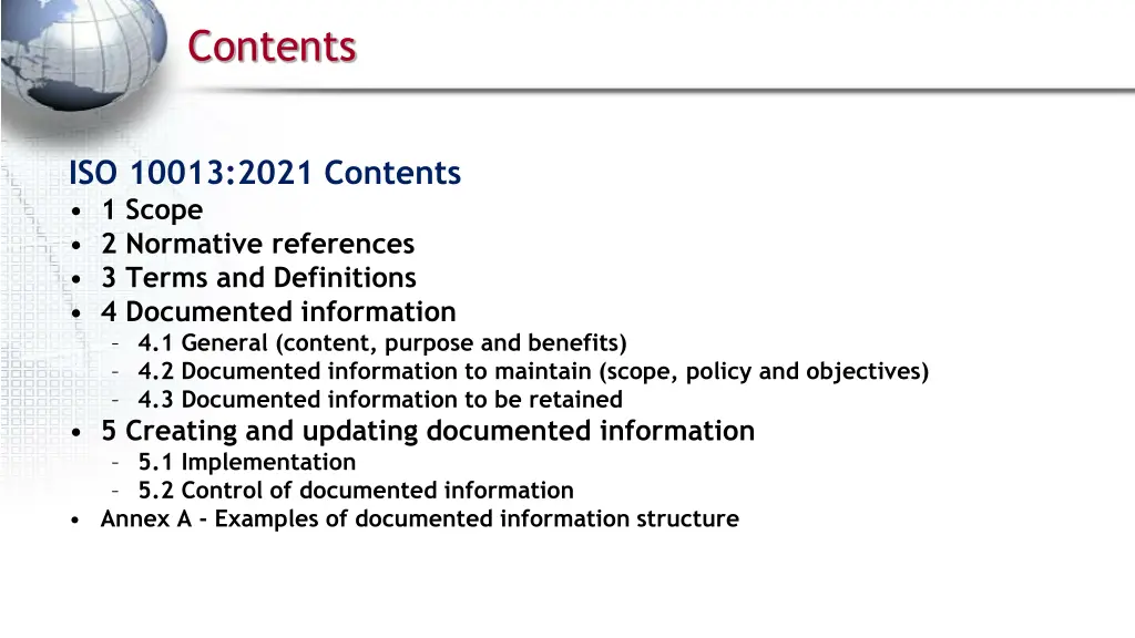 contents