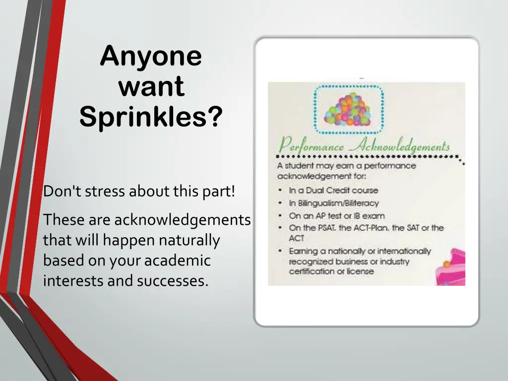 anyone want sprinkles