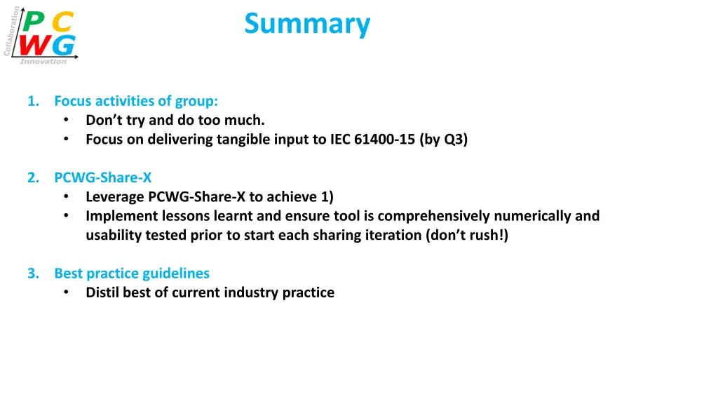summary