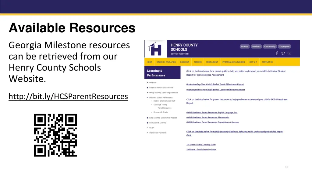 available resources