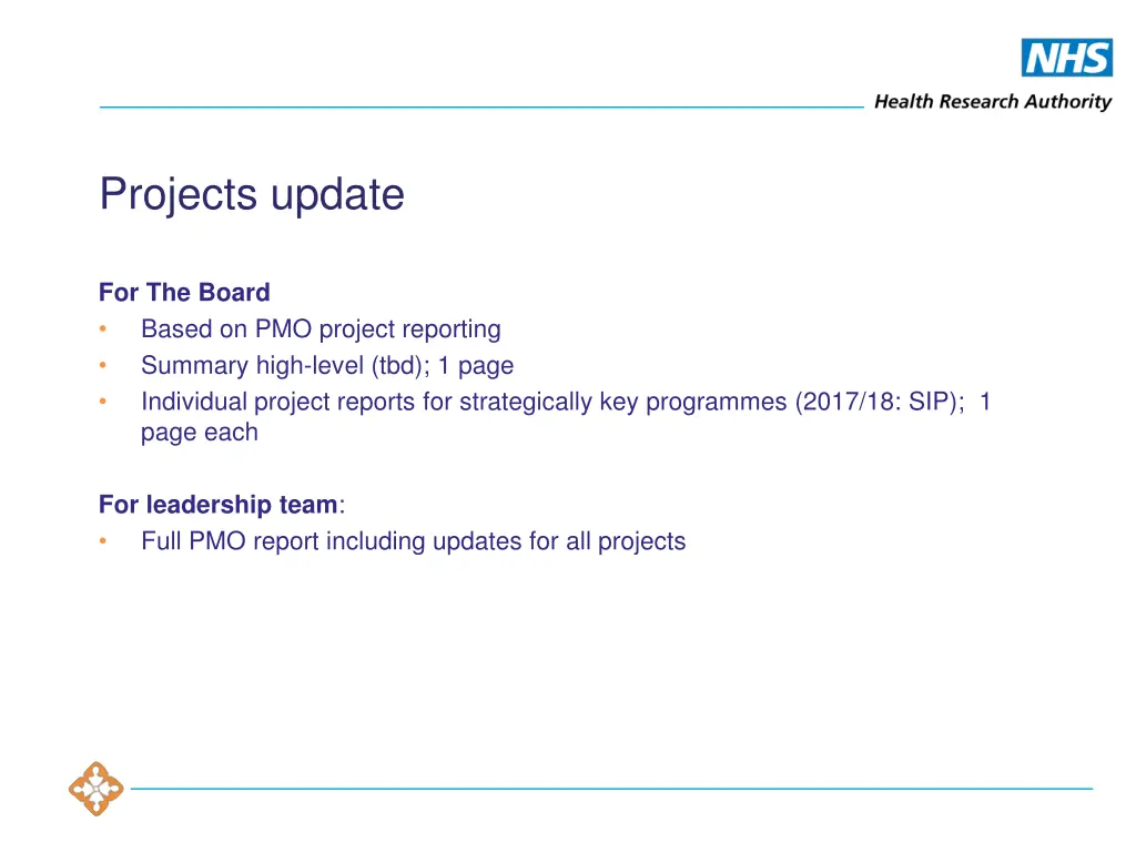 projects update