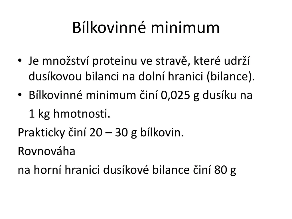 b lkovinn minimum