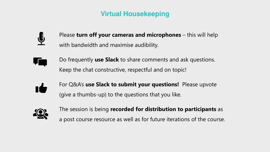 virtual housekeeping