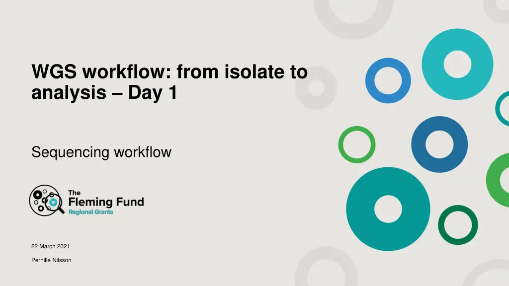 wgs workflow from isolate to analysis day 1