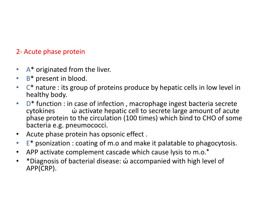2 acute phase protein