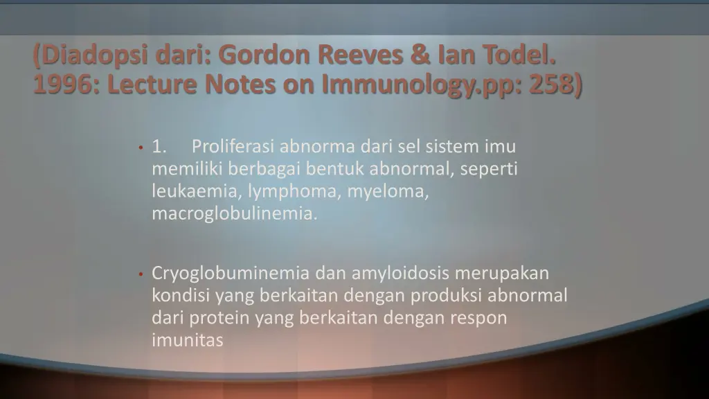 diadopsi dari gordon reeves ian todel 1996