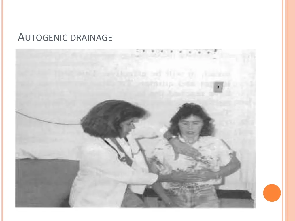 a utogenic drainage
