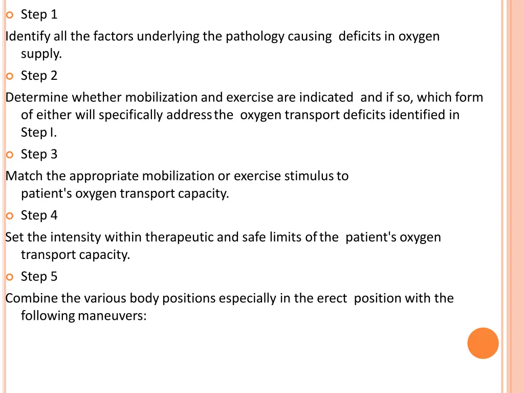 step 1 identify all the factors underlying