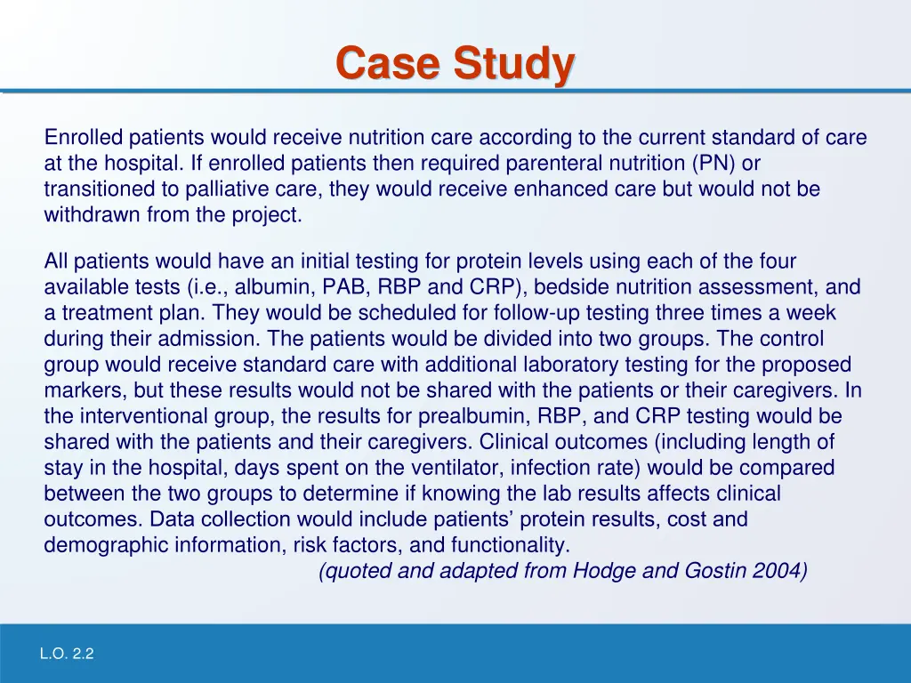 case study 1