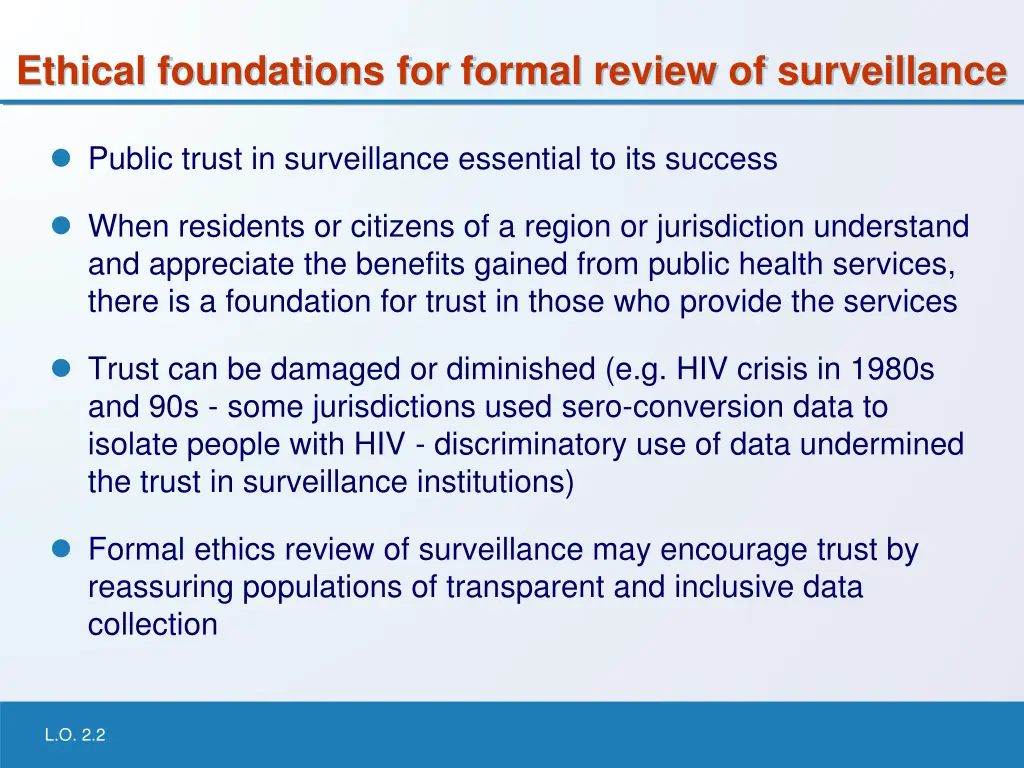 ethical foundations for formal review 1