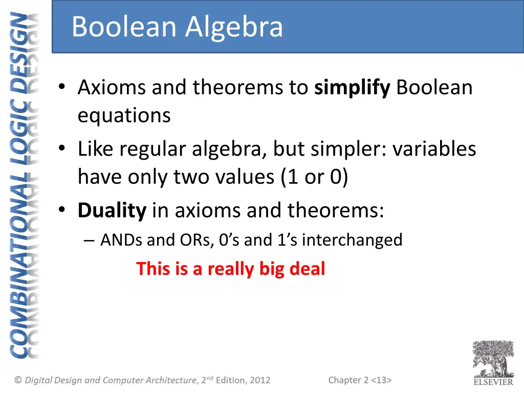 boolean algebra