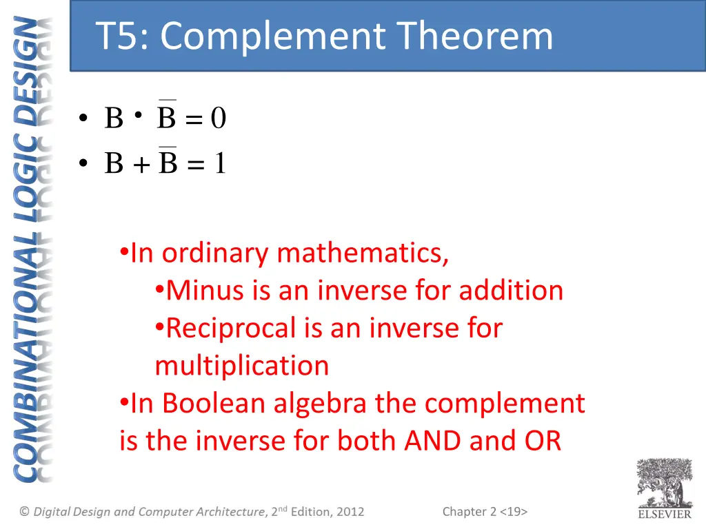 t5 complement theorem