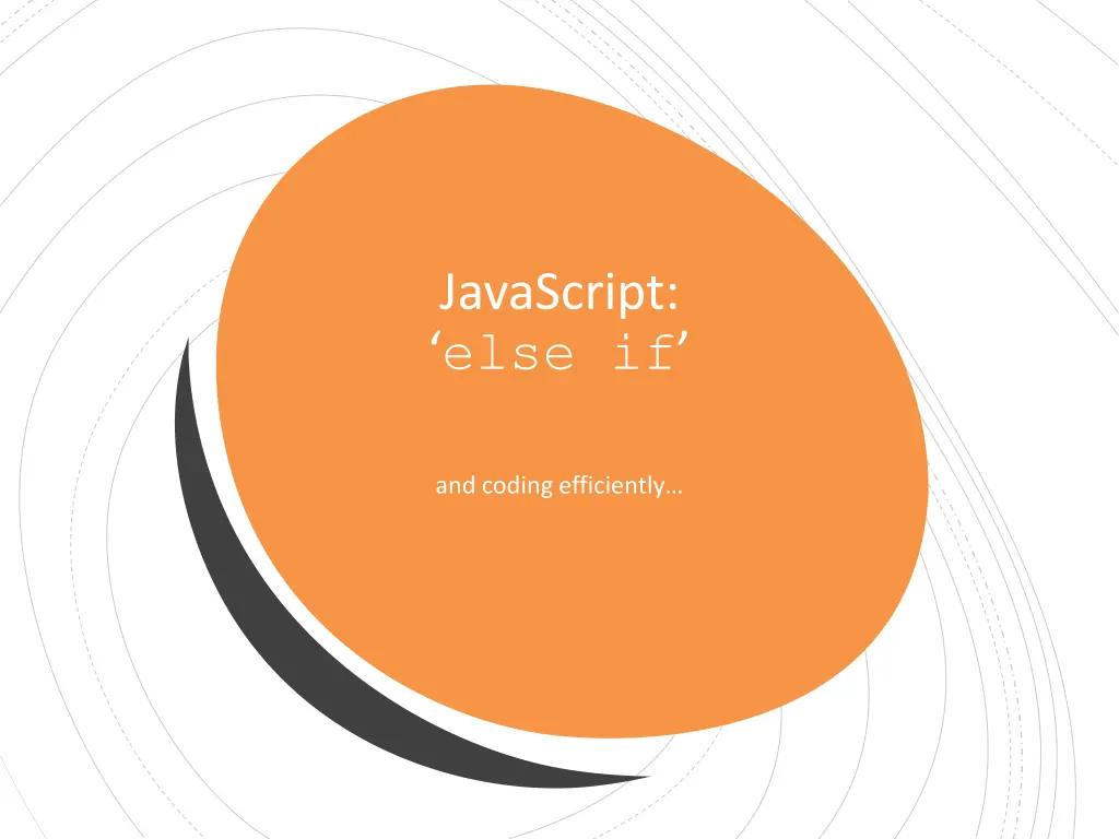 javascript else if