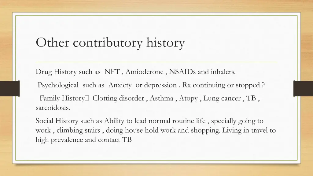 other contributory history