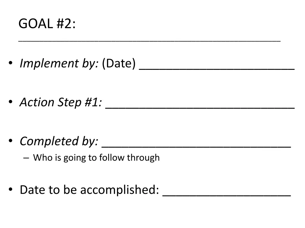 goal 2