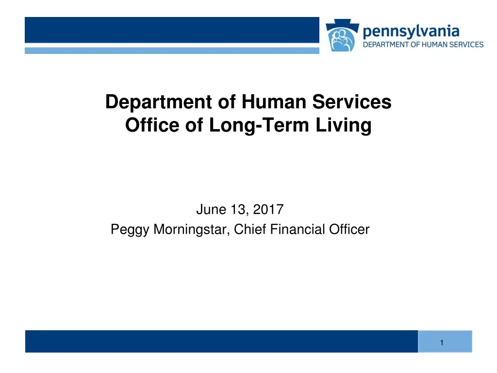 department of human services office of long term
