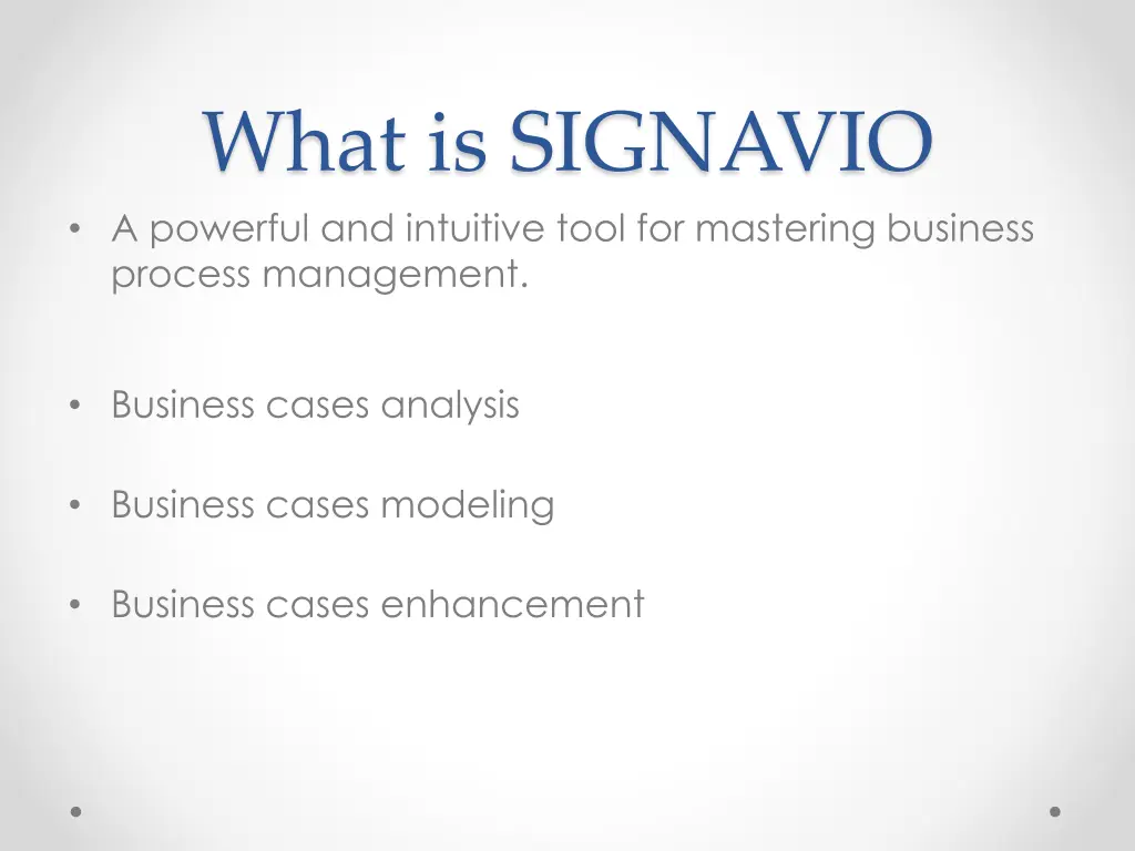 what is signavio a powerful and intuitive tool