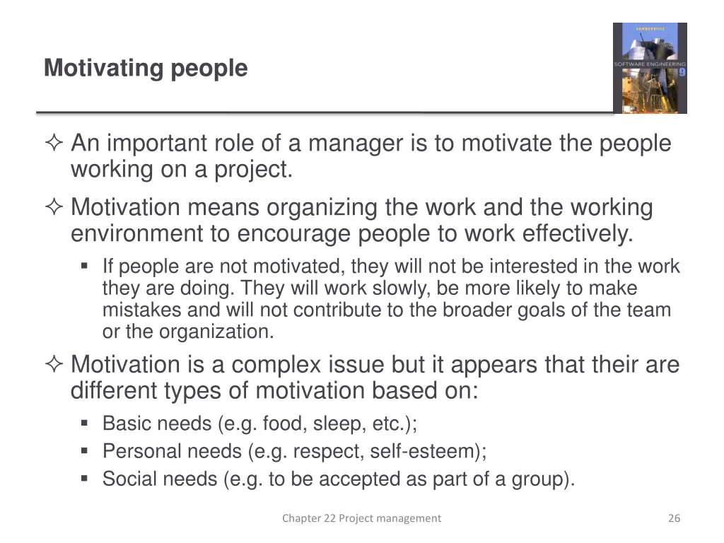 motivating people