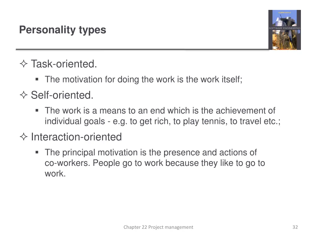 personality types 1