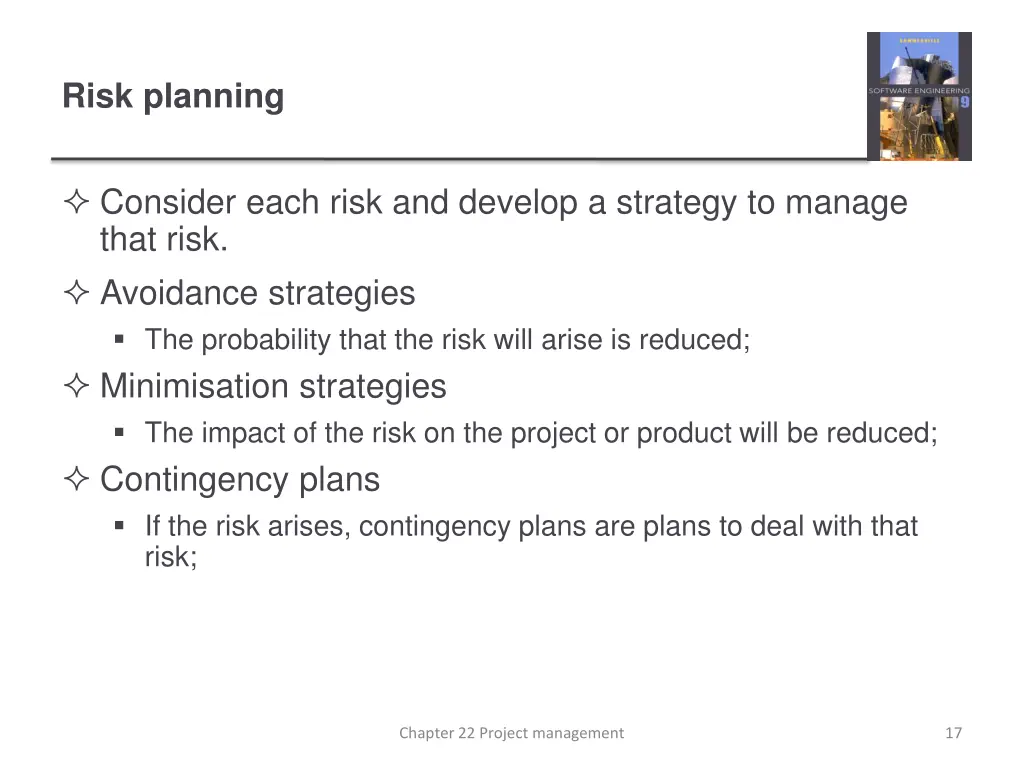 risk planning