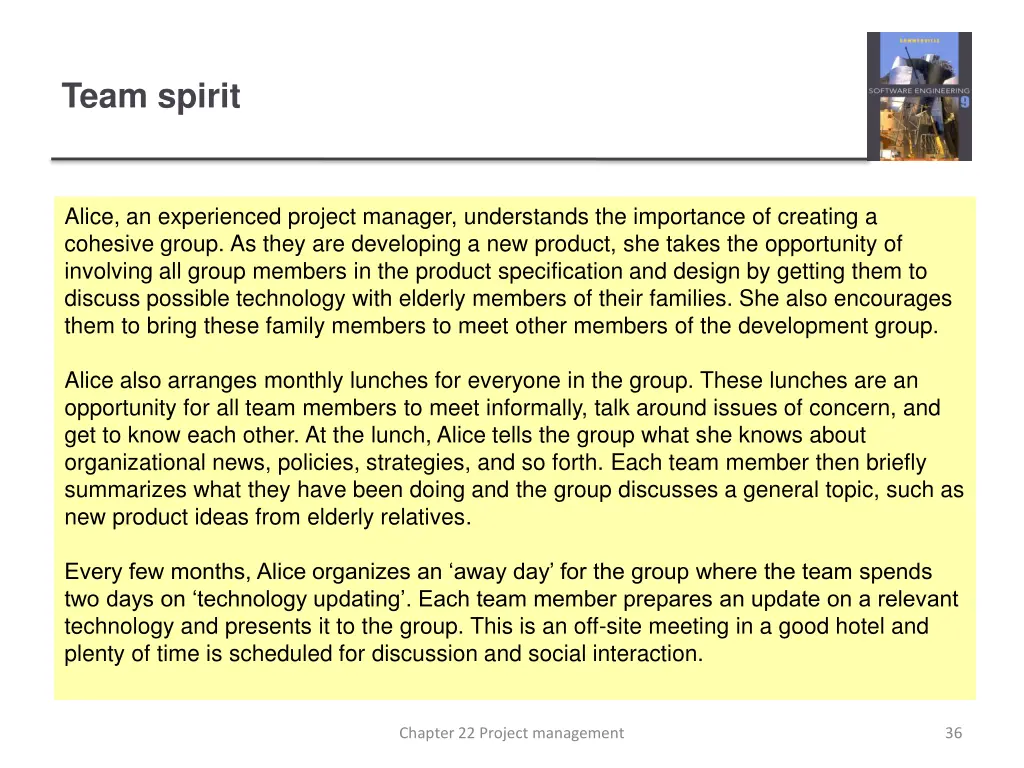 team spirit