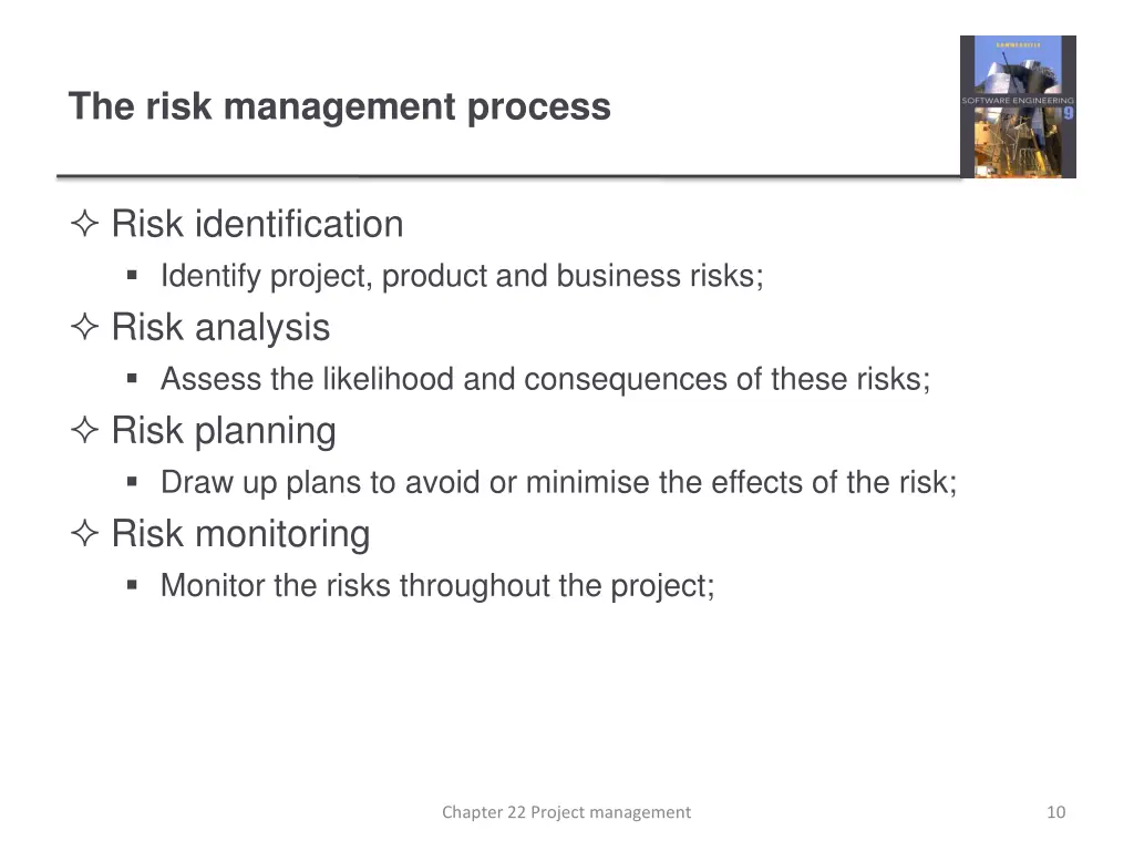 the risk management process