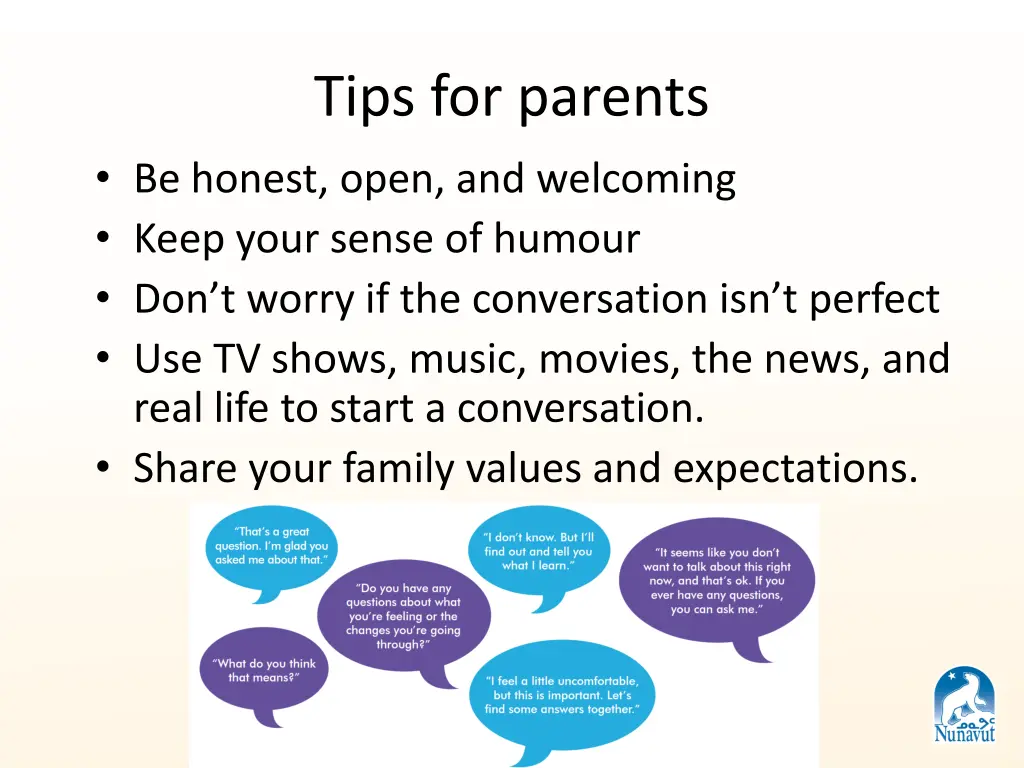 tips for parents