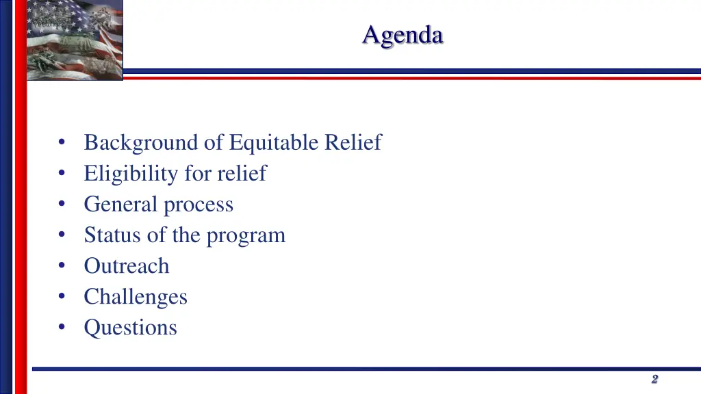 agenda