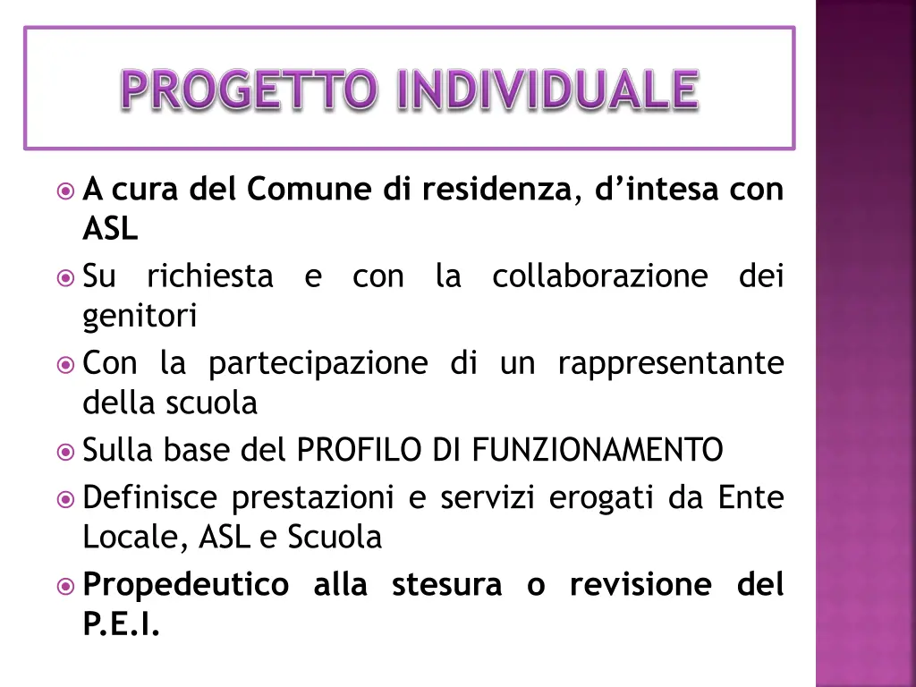 a cura del comune di residenza d intesa