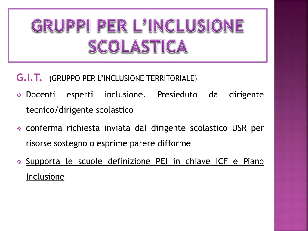g i t gruppo per l inclusione territoriale